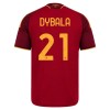 AS Roma Dybala 21 Fotbollströjor Hemma tröja 2026-27 Kortärmad