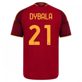AS Roma Dybala 21 Fotbollströjor Hemma tröja 2026-27 Kortärmad