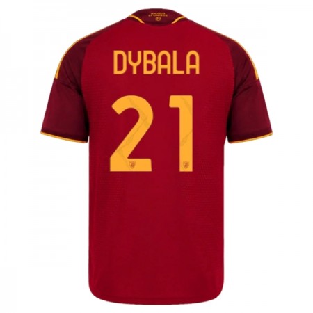 AS Roma Dybala 21 Fotbollströjor Hemma tröja 2026-27 Kortärmad