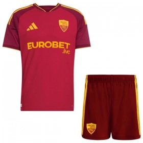 AS Roma Fotbollströjor Barn Hemma tröja 2026-27 Kortärmad