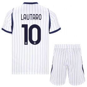Inter Milan Lautaro 10 Fotbollströjor Barn Borta tröja 2026-27 Kortärmad