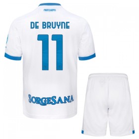 SSC Napoli De Bruyne 11 Fotbollströjor Barn Borta tröja 2026-27 Kortärmad