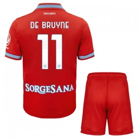 SSC Napoli De Bruyne 11 Fotbollströjor Barn Tredje tröja 2026-27 Kortärmad