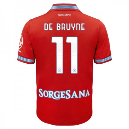 SSC Napoli De Bruyne 11 Fotbollströjor Tredje tröja 2026-27 Kortärmad