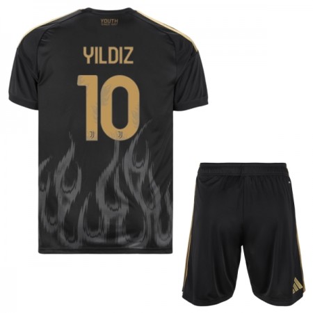 Juventus Yildiz 10 Fotbollströjor Barn Tredje tröja 2026-27 Kortärmad