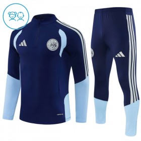 Ajax Barn Trainings Sweatshirt Quarter-Zip 2026-27 Blå
