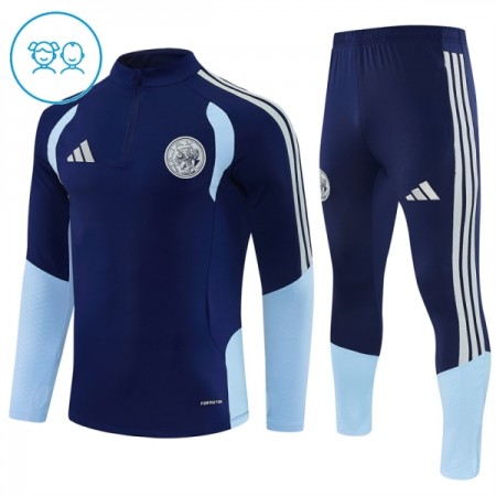 Ajax Barn Trainings Sweatshirt Quarter-Zip 2026-27 Blå