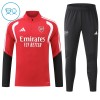 Arsenal Barn Trainings Sweatshirt Quarter-Zip 2026-27 Röd