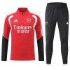 Arsenal Trainings Sweatshirt Quarter-Zip 2026-27 Röd
