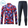 Barcelona Barn Trainings Sweatshirt Quarter-Zip 2026-27 Röd