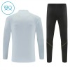 Barcelona Barn Trainings Sweatshirt Quarter-Zip 2026-27 Vit