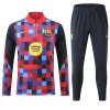 Barcelona Trainings Sweatshirt Quarter-Zip 2026-27 Röd