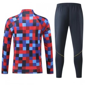 Barcelona Trainings Sweatshirt Quarter-Zip 2026-27 Röd