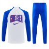 Chelsea Trainings Sweatshirt Quarter-Zip 2026-27 Vit