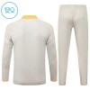 FC Bayern München Barn Trainings Sweatshirt Quarter-Zip 2026-27 Vit
