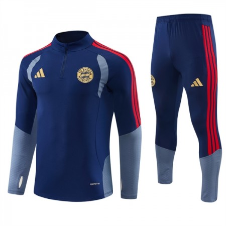 FC Bayern München Trainings Sweatshirt Quarter-Zip 2026-27 Blå