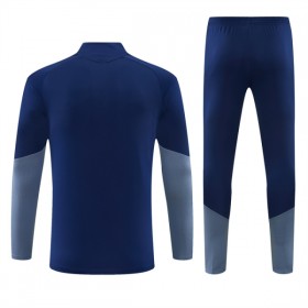 FC Bayern München Trainings Sweatshirt Quarter-Zip 2026-27 Blå