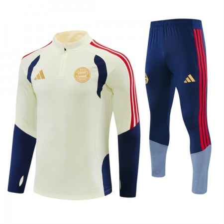 FC Bayern München Trainings Sweatshirt Quarter-Zip 2026-27 Vit