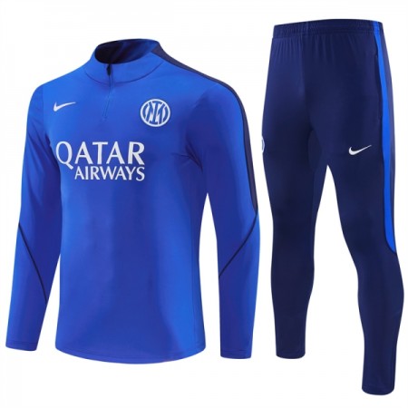 Inter Milan Trainings Sweatshirt Quarter-Zip 2026-27 Blå