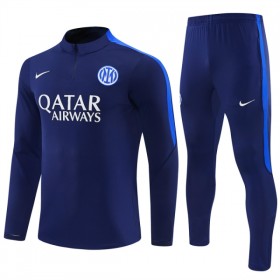 Inter Milan Trainings Sweatshirt Quarter-Zip 2026-27 Blå