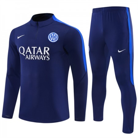 Inter Milan Trainings Sweatshirt Quarter-Zip 2026-27 Blå