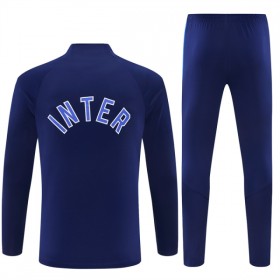 Inter Milan Trainings Sweatshirt Quarter-Zip 2026-27 Blå