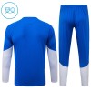 Juventus Barn Trainings Sweatshirt Quarter-Zip 2026-27 Blå