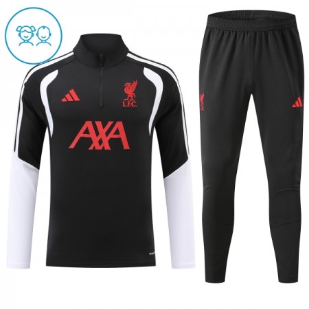 Liverpool Barn Trainings Sweatshirt Quarter-Zip 2026-27 Svart