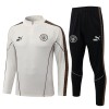 Manchester City Trainings Sweatshirt Quarter-Zip 2026-27 Grå