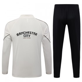 Manchester City Trainings Sweatshirt Quarter-Zip 2026-27 Grå