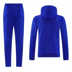 Manchester United Hoodie Trainings Sweatshirt 2026-27 Blå