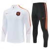 Nederländerna Trainings Sweatshirt Quarter-Zip 2026-27 Vit
