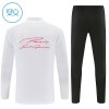 Paris Saint-Germain Barn Trainings Sweatshirt Quarter-Zip 2026-27 Vit