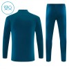 Portugal Barn Trainings Sweatshirt Quarter-Zip 2026-27 Blå