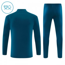 Portugal Barn Trainings Sweatshirt Quarter-Zip 2026-27 Blå