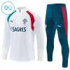 Portugal Barn Trainings Sweatshirt Quarter-Zip 2026-27 Vit