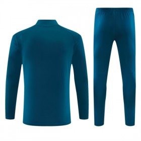 Portugal Trainings Sweatshirt Quarter-Zip 2026-27 Blå