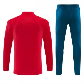 Portugal Trainings Sweatshirt Quarter-Zip 2026-27 Röd