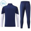 Real Madrid Barn Trainings Sweatshirt Quarter-Zip 2026-27 Blå
