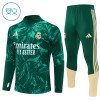 Real Madrid Barn Trainings Sweatshirt Quarter-Zip 2026-27 Grön
