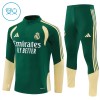 Real Madrid Barn Trainings Sweatshirt Quarter-Zip 2026-27 Grön