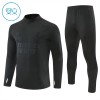 Real Madrid Barn Trainings Sweatshirt Quarter-Zip 2026-27 Svart