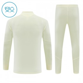 Real Madrid Barn Trainings Sweatshirt Quarter-Zip 2026-27 Vit