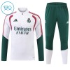 Real Madrid Barn Trainings Sweatshirt Quarter-Zip 2026-27 Vit