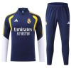 Real Madrid Trainings Sweatshirt Quarter-Zip 2026-27 Blå