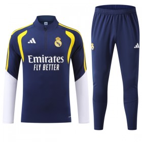 Real Madrid Trainings Sweatshirt Quarter-Zip 2026-27 Blå
