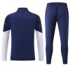 Real Madrid Trainings Sweatshirt Quarter-Zip 2026-27 Blå