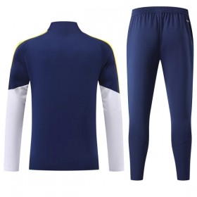 Real Madrid Trainings Sweatshirt Quarter-Zip 2026-27 Blå