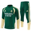 Real Madrid Trainings Sweatshirt Quarter-Zip 2026-27 Grön