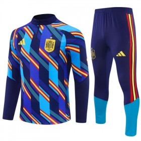 Spanien Trainings Sweatshirt Quarter-Zip 2026-27 Blå